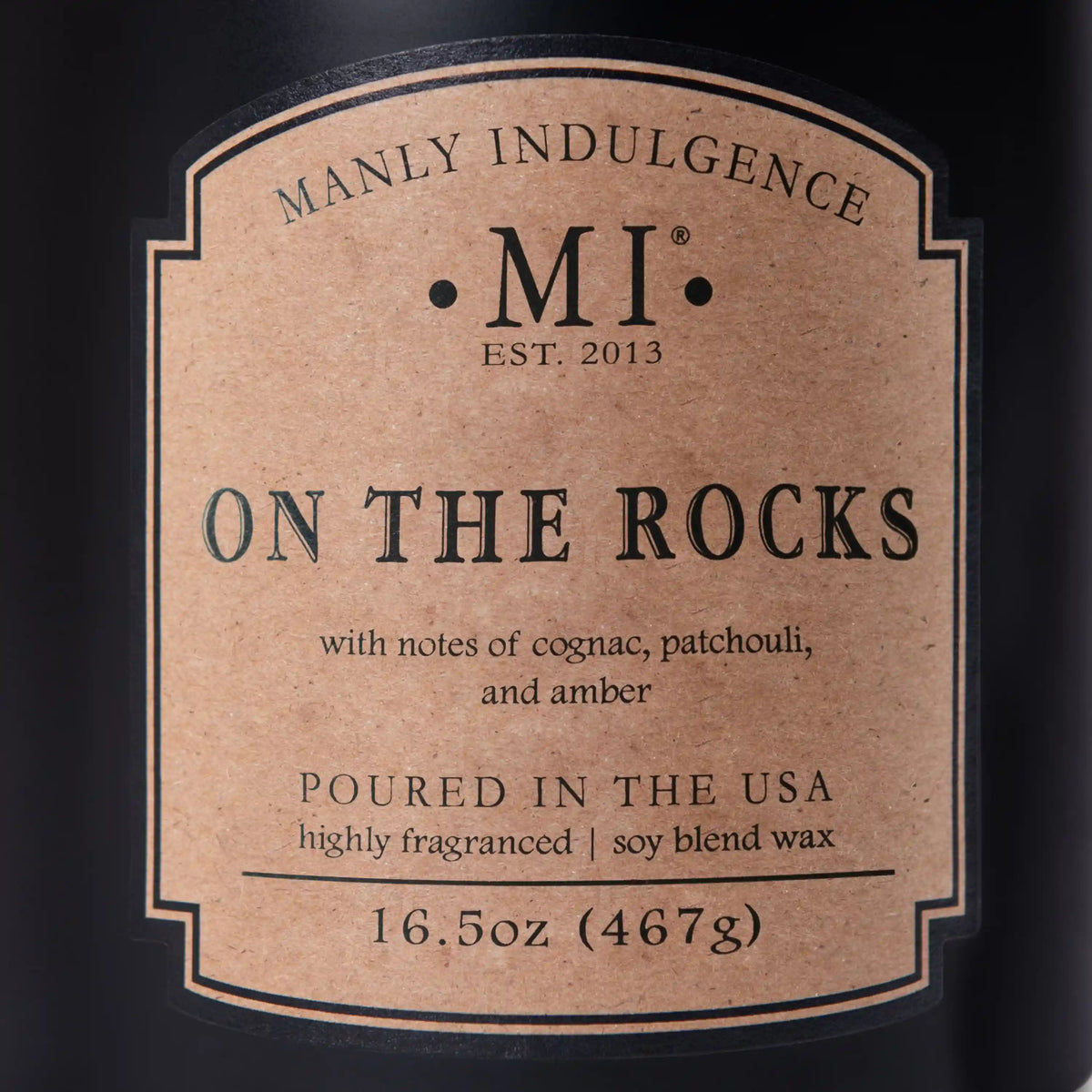On the Rocks, 16.5 oz, Manly Indulgence
