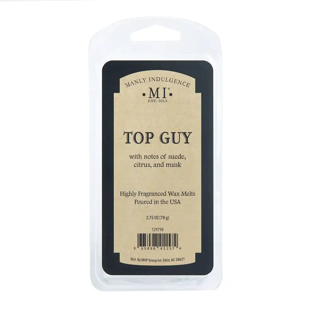 Top Guy Wax Melt, Manly Indulgence