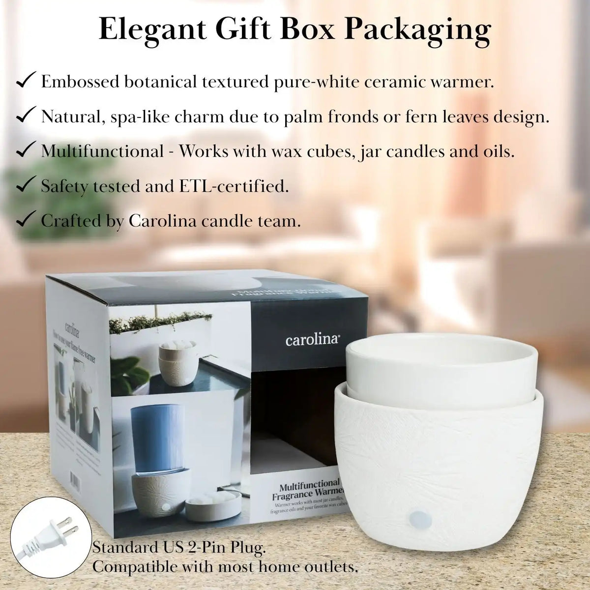 Wellness 3-in-1 Electric Wax Melt Warmer