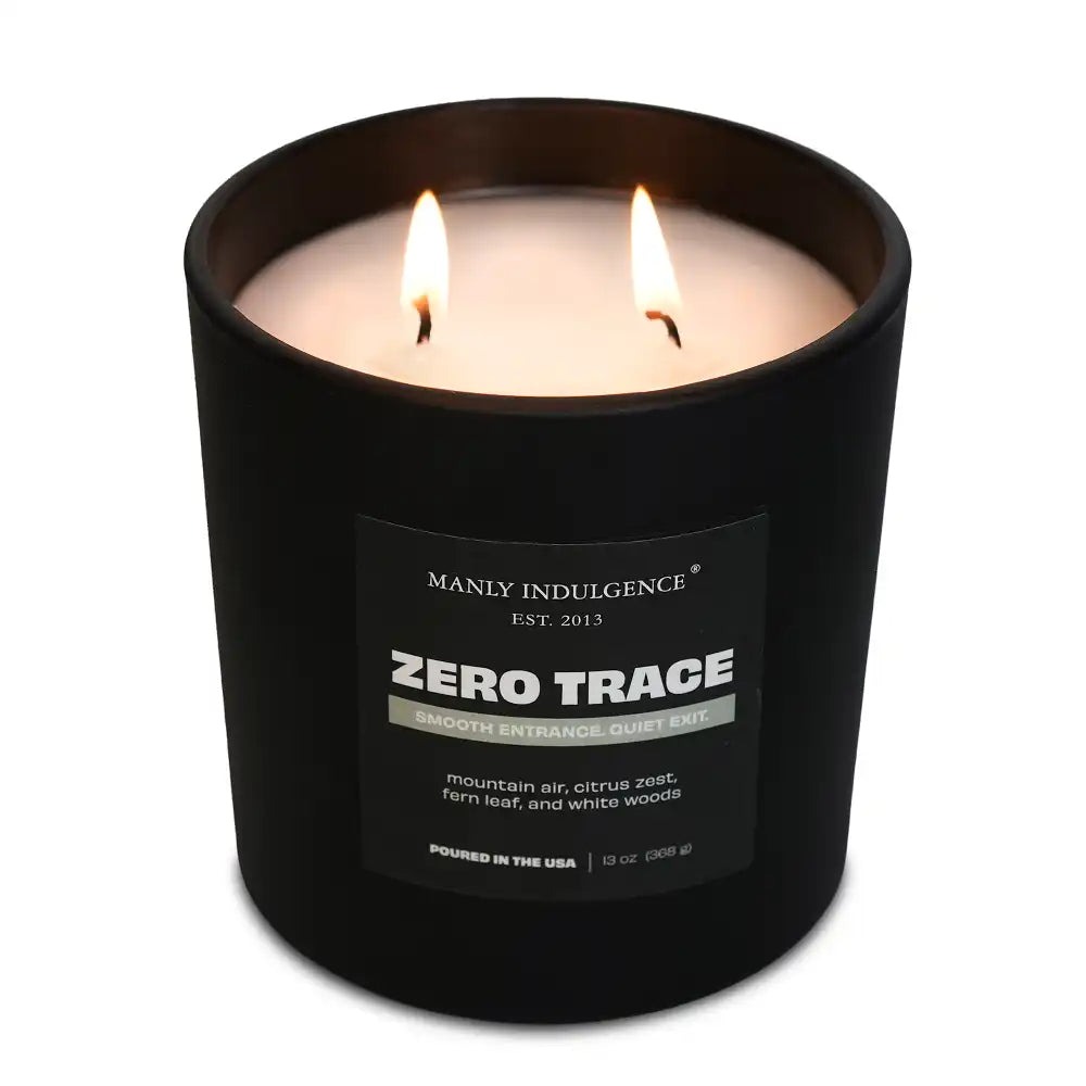 Zero Trace, Manly Indulgence Off Script Candles