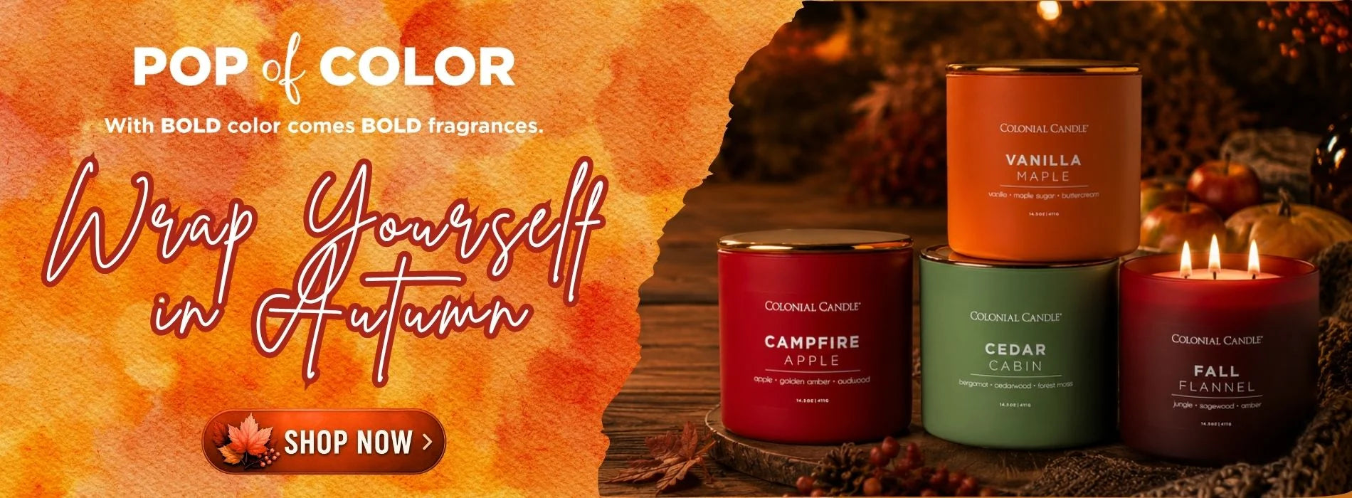 Seasonal pop of color campaign