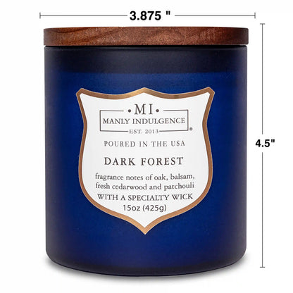 Navy Dark Forest, 15 oz, Manly Indulgence