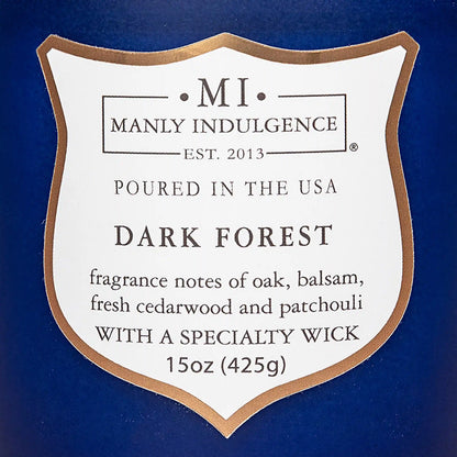 Navy Dark Forest, 15 oz, Manly Indulgence