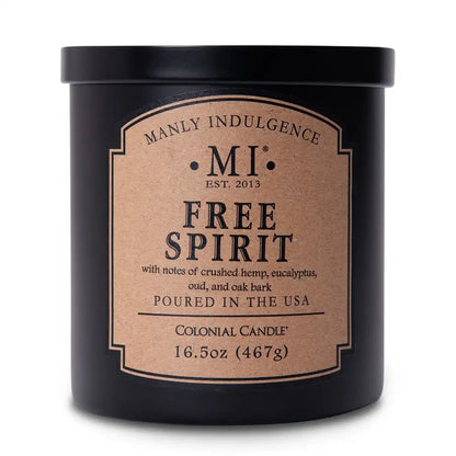 Free Spirit, 16.5 oz, Manly Indulgence