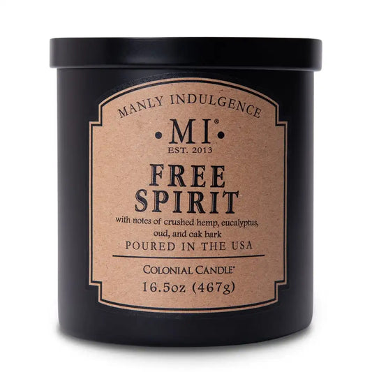 Free Spirit, 16.5 oz, Manly Indulgence