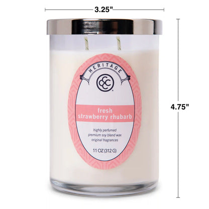 Fresh Strawberry Rhubarb, 11 oz