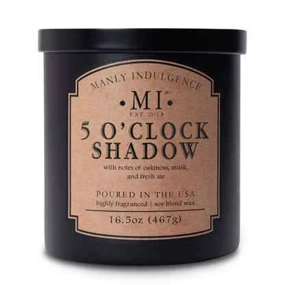 5 O'clock Shadow, 16.5 oz Classic+, Manly Indulgence