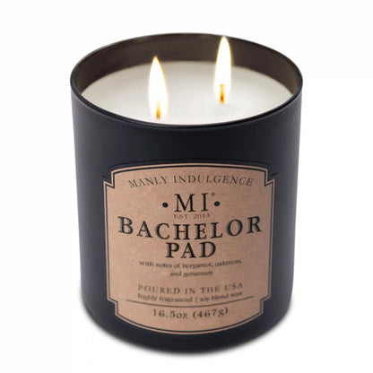 Bachelor Pad, 16.5 oz Classic+, Manly Indulgence