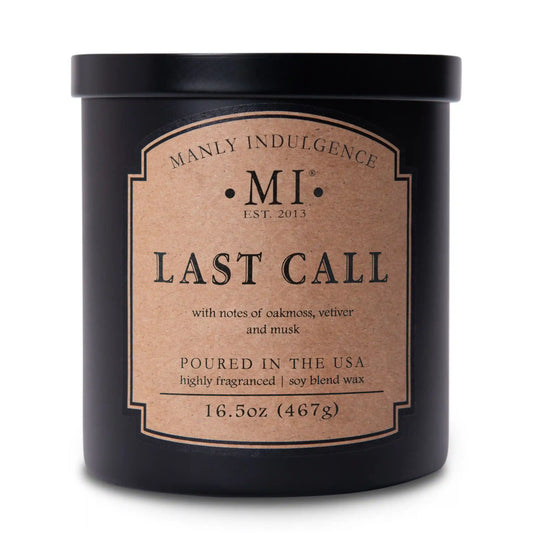 Last Call, 16.5 oz Classic+, Manly Indulgence