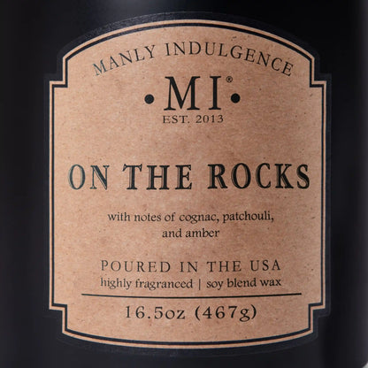 On the Rocks, 16.5 oz, Manly Indulgence