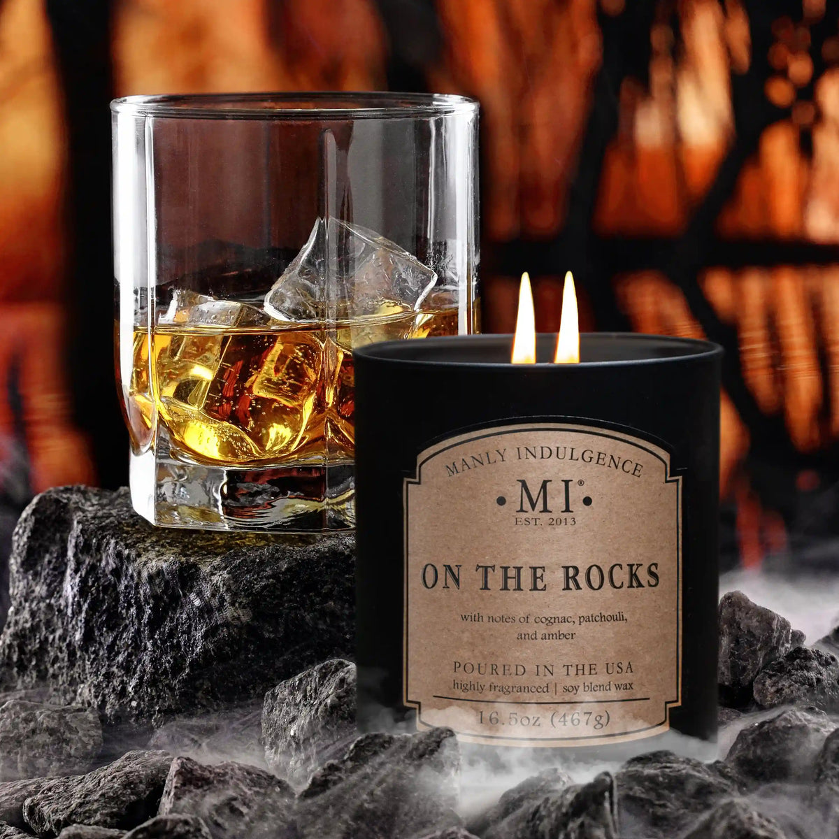 On the Rocks, 16.5 oz, Manly Indulgence