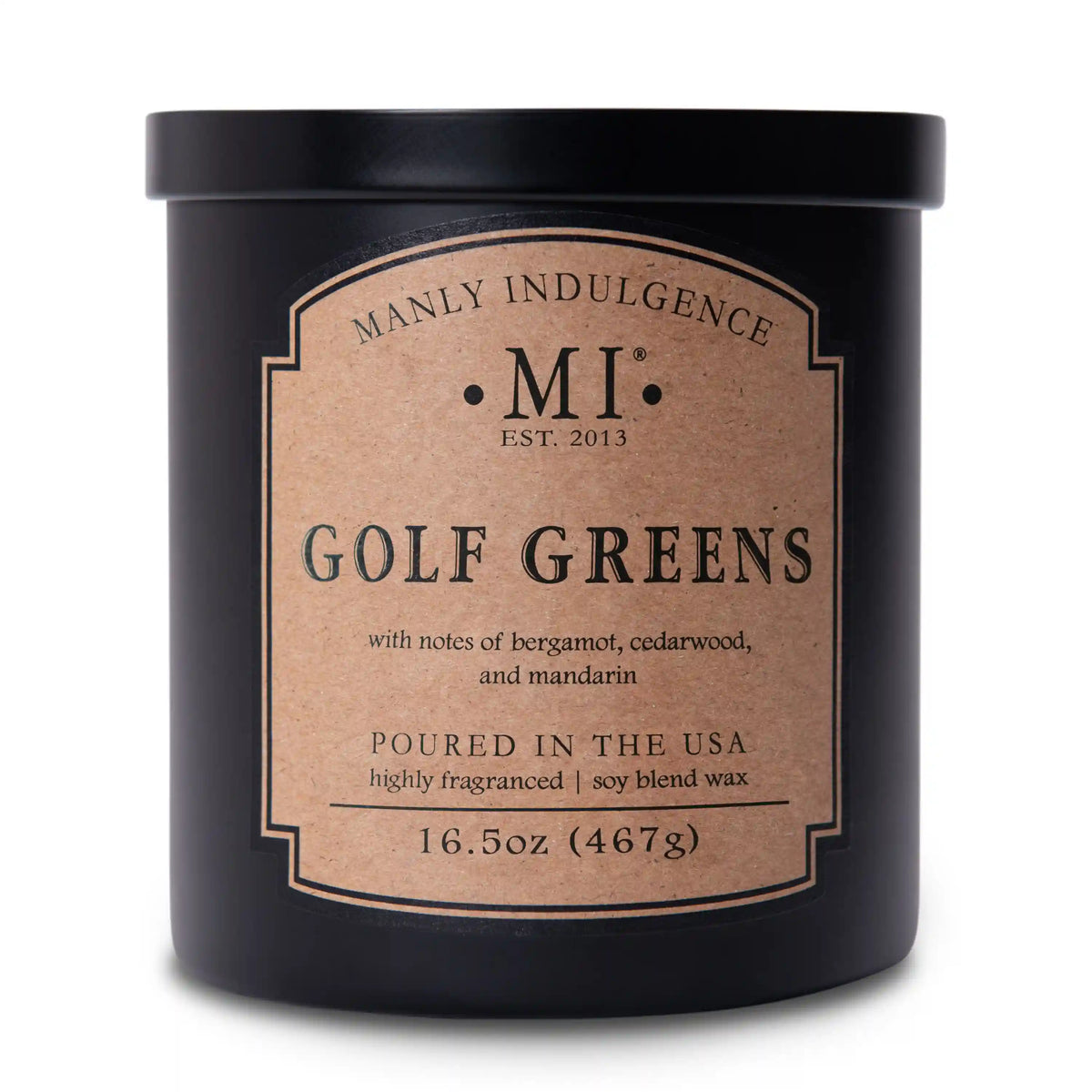 Golf Greens, 16.5 oz Classic+, Manly Indulgence