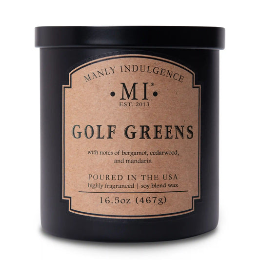 Golf Greens, 16.5 oz Classic+, Manly Indulgence