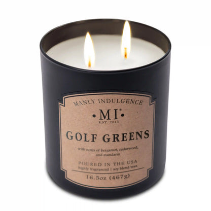 Golf Greens, 16.5 oz Classic+, Manly Indulgence