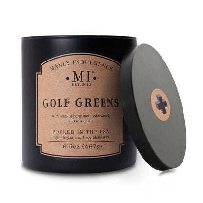 Golf Greens, 16.5 oz Classic+, Manly Indulgence