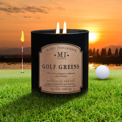 Golf Greens, 16.5 oz Classic+, Manly Indulgence