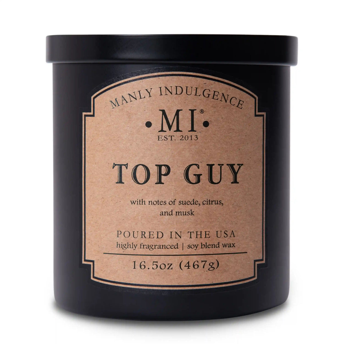 Top Guy, 16.5 oz Classic+, Manly Indulgence