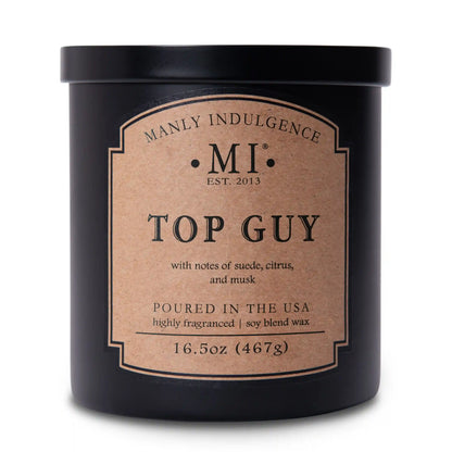 Top Guy, 16.5 oz Classic+, Manly Indulgence