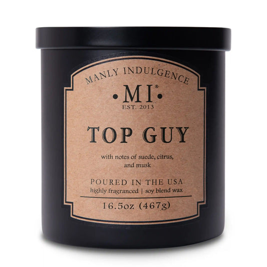 Top Guy, 16.5 oz Classic+, Manly Indulgence