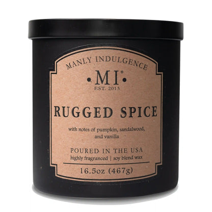 Rugged Spice, 16.5 oz Classic+, Manly Indulgence
