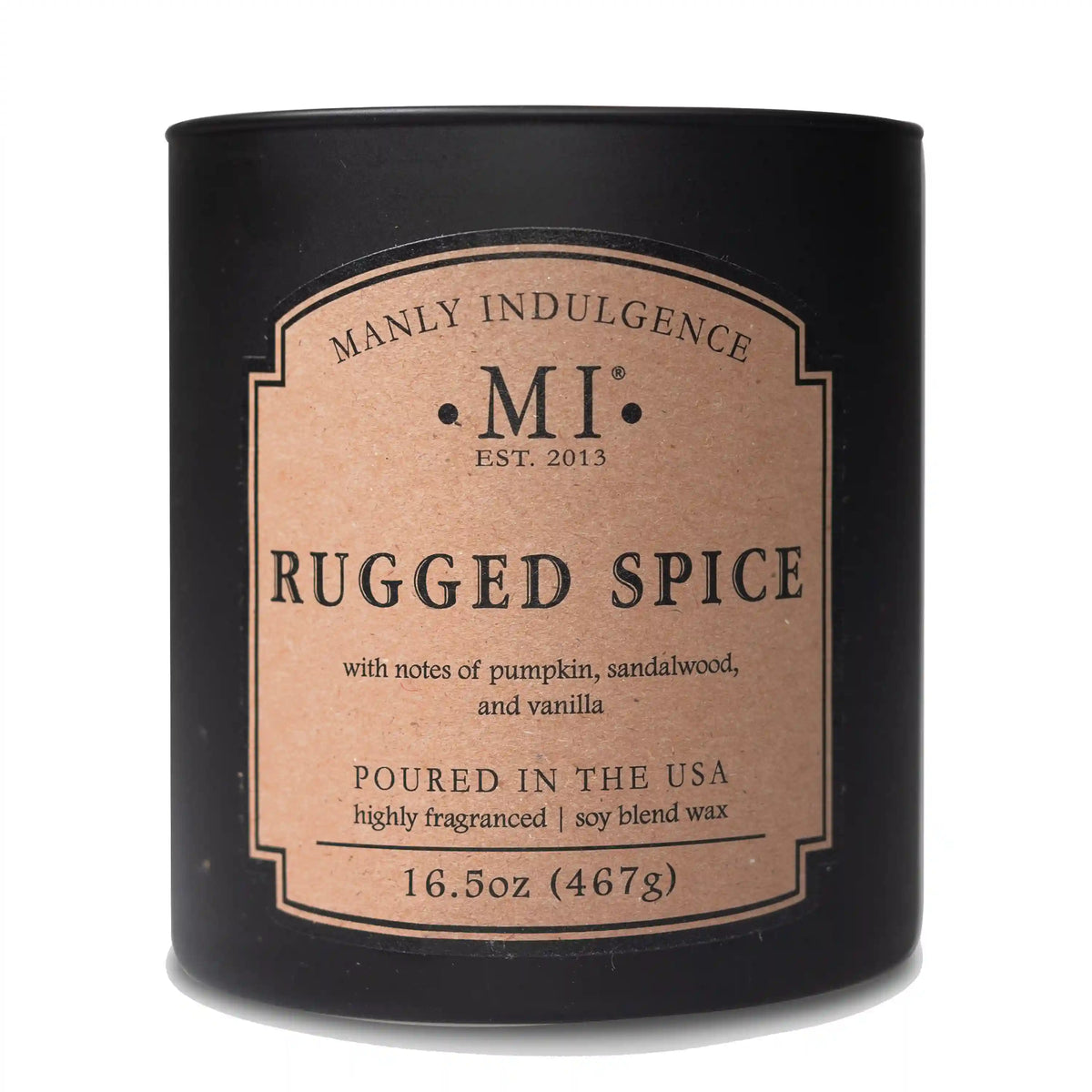 Rugged Spice, 16.5 oz Classic+, Manly Indulgence