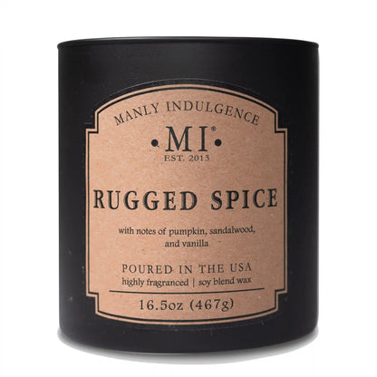Rugged Spice, 16.5 oz Classic+, Manly Indulgence