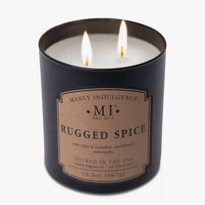 Rugged Spice, 16.5 oz Classic+, Manly Indulgence