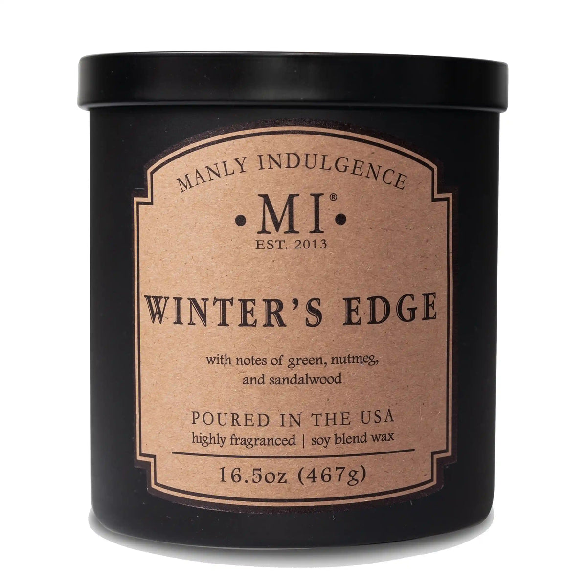 Winter's Edge, 16.5 oz Classic+, Manly Indulgence