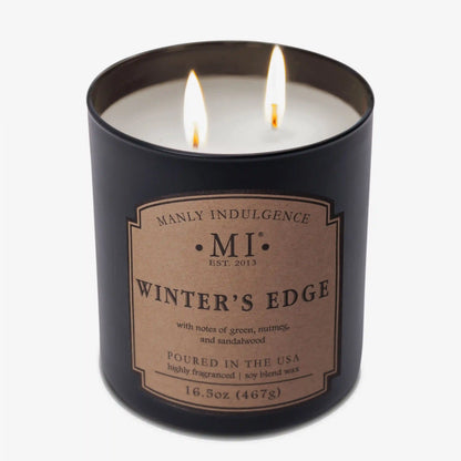Winter's Edge, 16.5 oz Classic+, Manly Indulgence