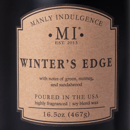 Winter's Edge, 16.5 oz Classic+, Manly Indulgence