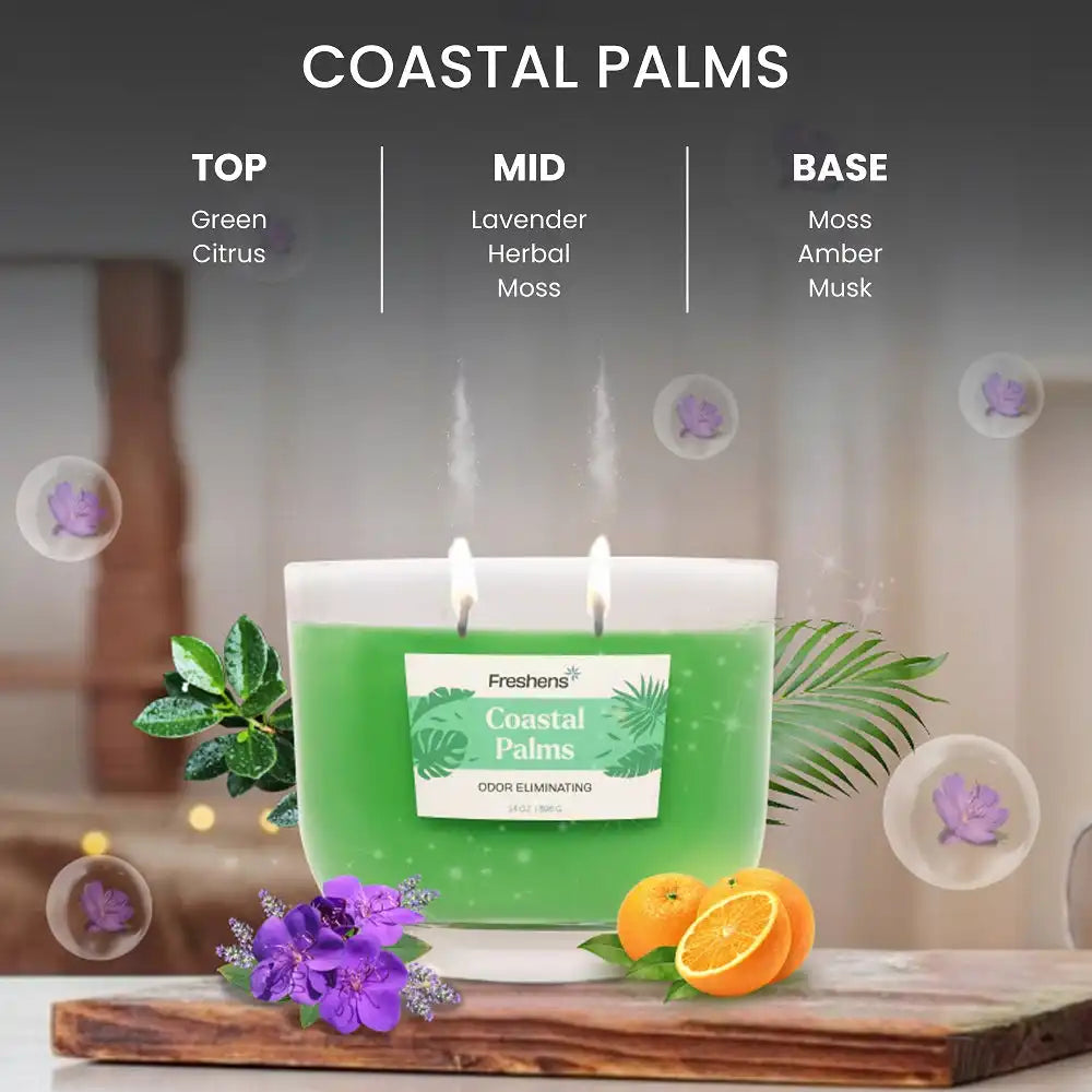 Coastal Palms, Odor-eliminating 14oz