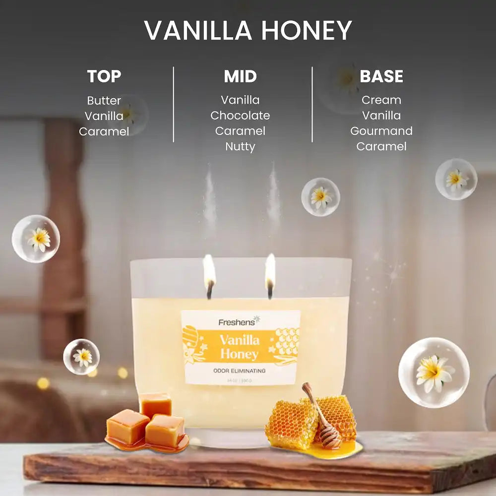 Vanilla Honey, Odor-eliminating 14oz