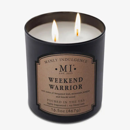 Weekend Warrior, 16.5 oz Classic+, Manly Indulgence
