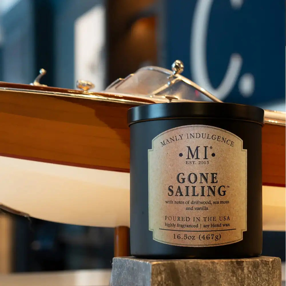 Gone Sailing, 16.5 oz Classic+, Manly Indulgence