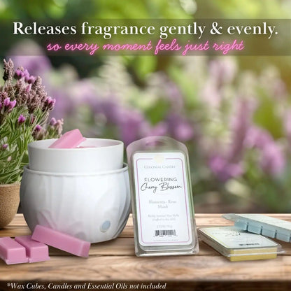 Electric Wax Warmer with Adjustable Timer Control