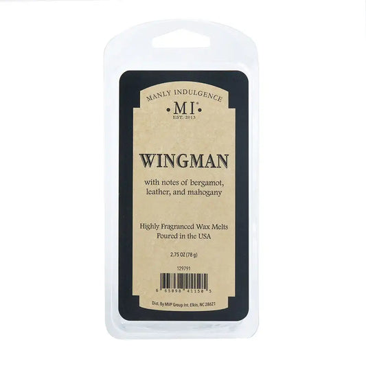 Wingman Wax Melt, Manly Indulgence