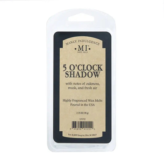5 O'Clock Shadow Wax Melt, Manly Indulgence