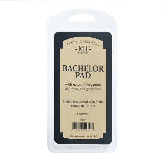 Bachelor Pad Wax Melt, Manly Indulgence