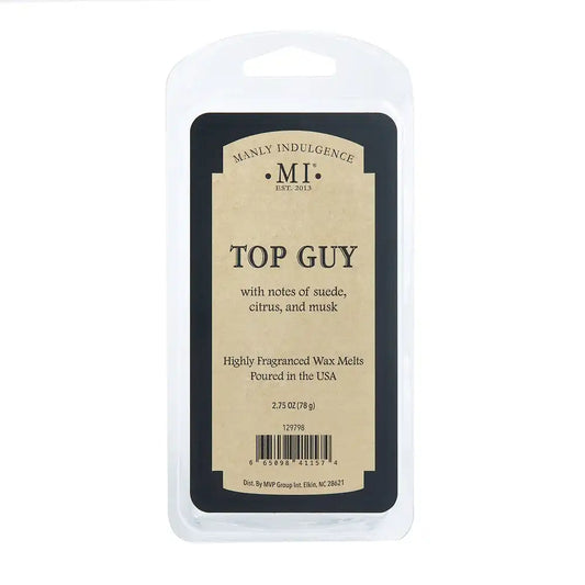 Top Guy Wax Melt, Manly Indulgence