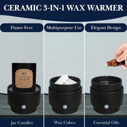 The Smolder Station - Manly Indulgence Electric Wax Warmer
