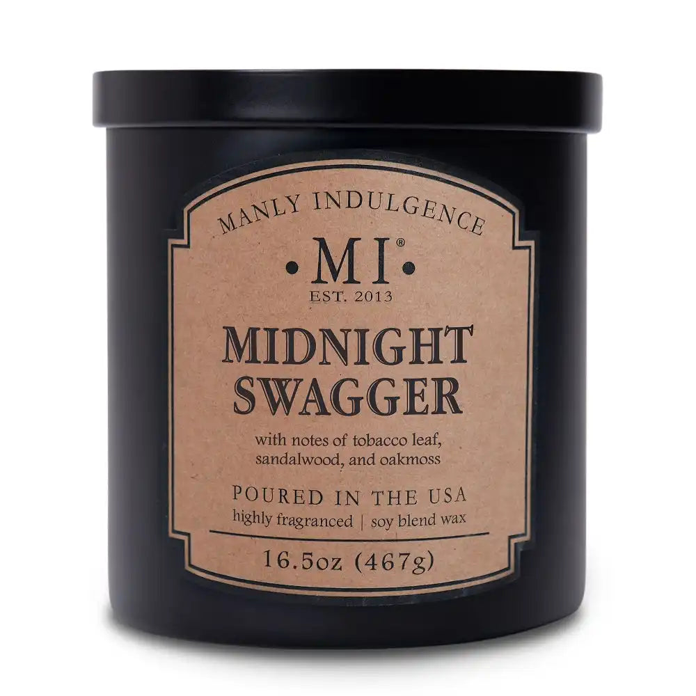 Midnight Swagger, 16.5 oz Classic+, Manly Indulgence