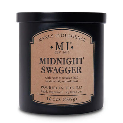 Midnight Swagger, 16.5 oz Classic+, Manly Indulgence