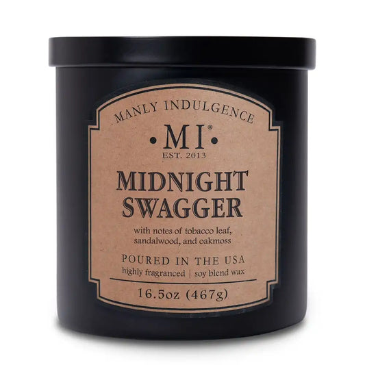 Midnight Swagger, 16.5 oz Classic+, Manly Indulgence