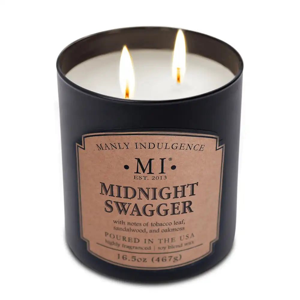 Midnight Swagger, 16.5 oz Classic+, Manly Indulgence