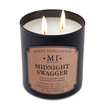 Midnight Swagger, 16.5 oz Classic+, Manly Indulgence