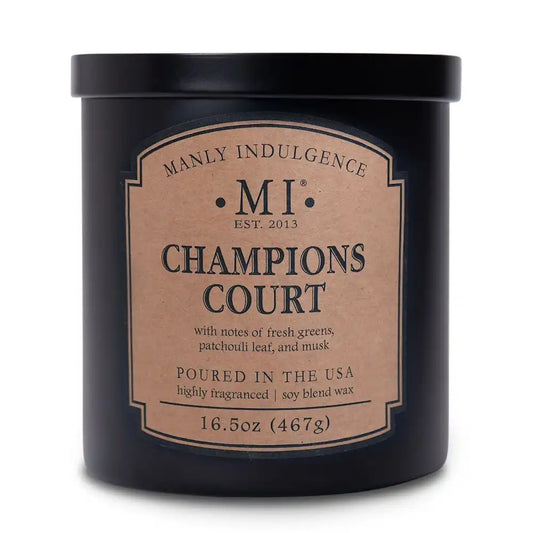 Champions Court, 16.5 oz Classic+, Manly Indulgence