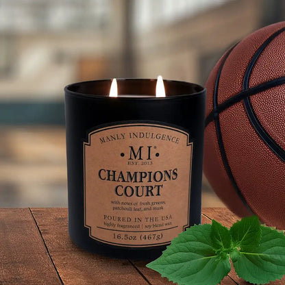 Champions Court, 16.5 oz Classic+, Manly Indulgence
