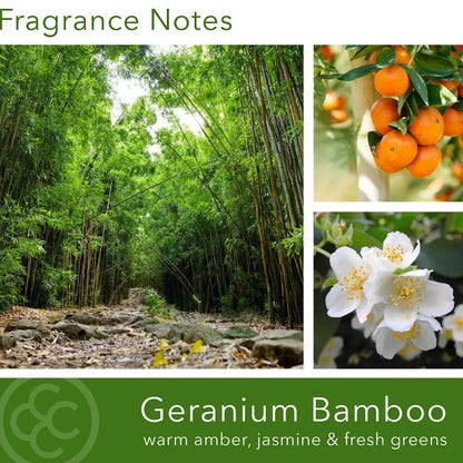 Geranium Bamboo, 14 oz