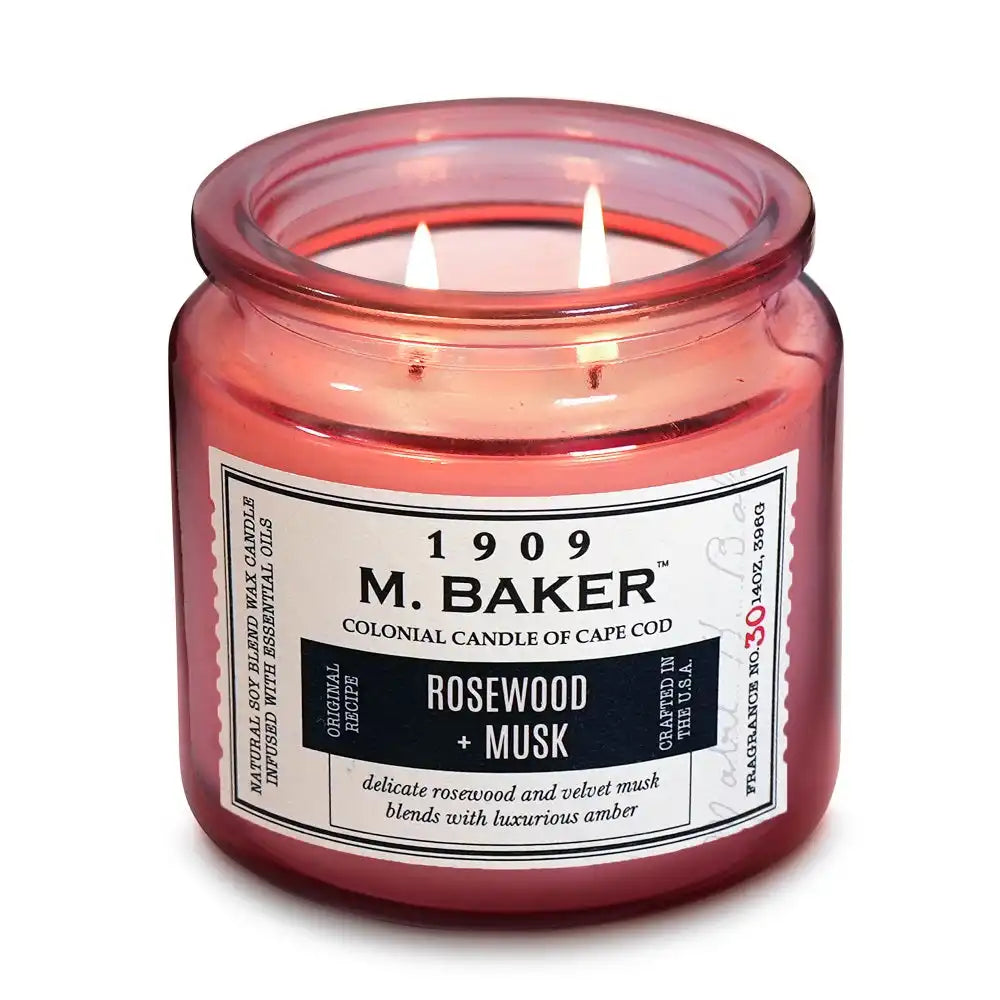 Rosewood & Musk, 14 oz