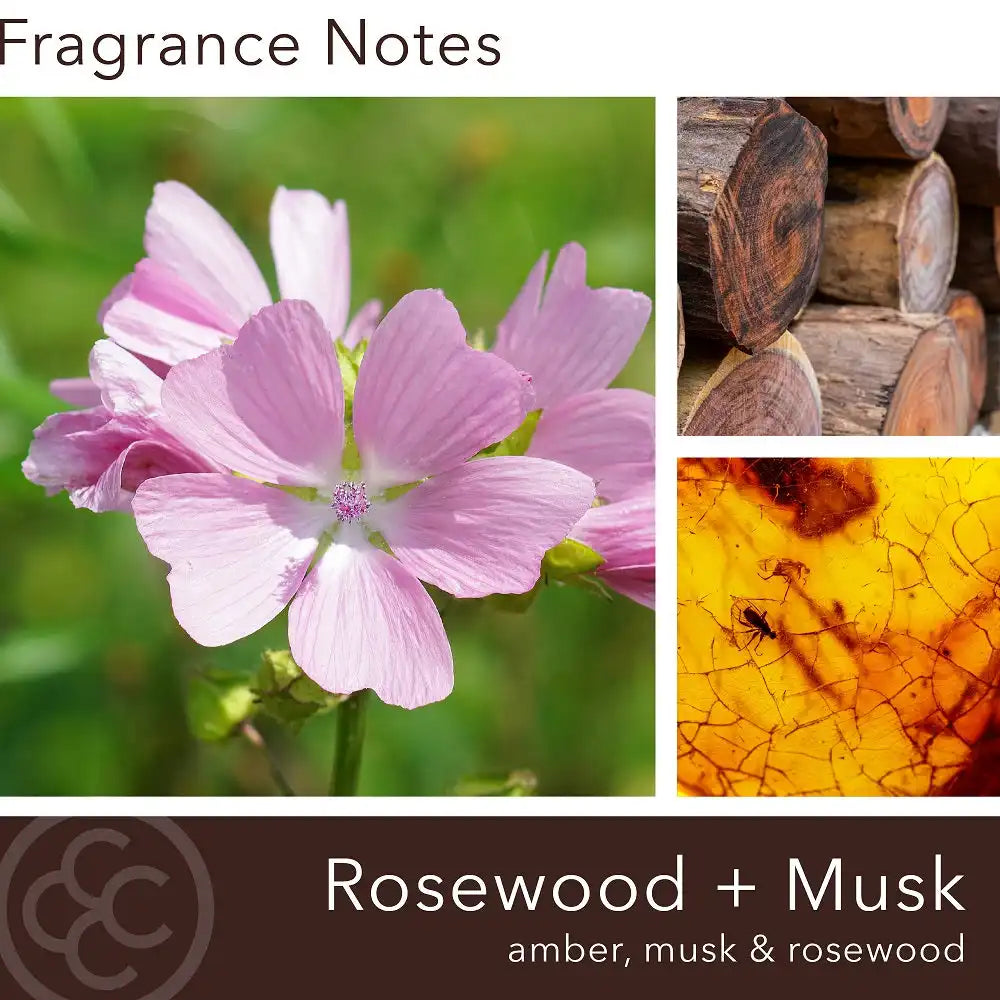 Rosewood & Musk, 14 oz